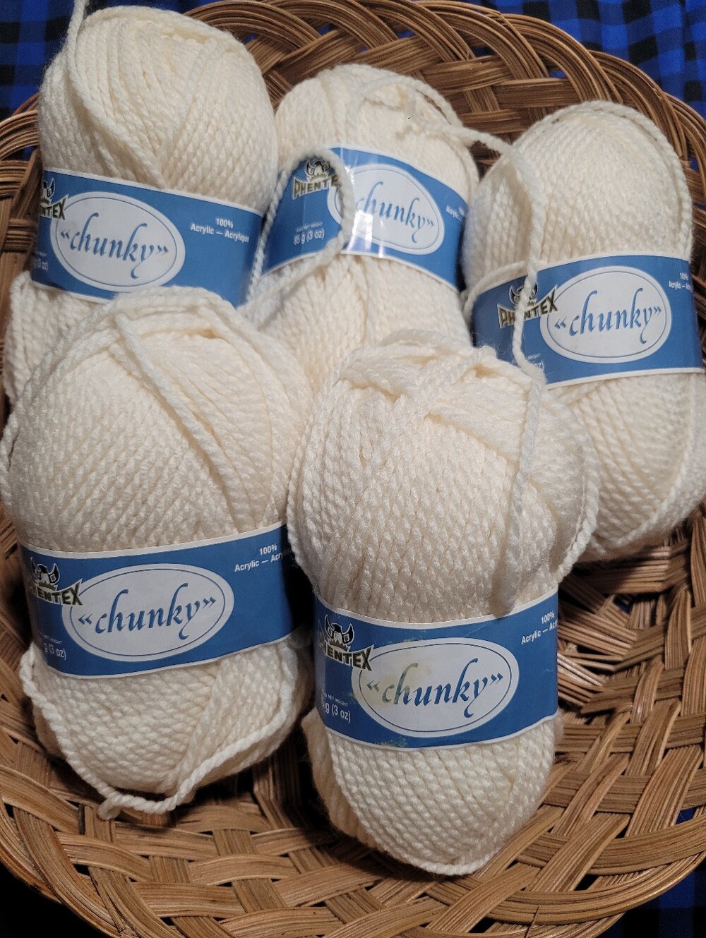 5 Skeins of Chunky Yarn